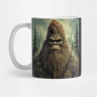 Bigfoot Sasquatch Forest Cryptid Mug